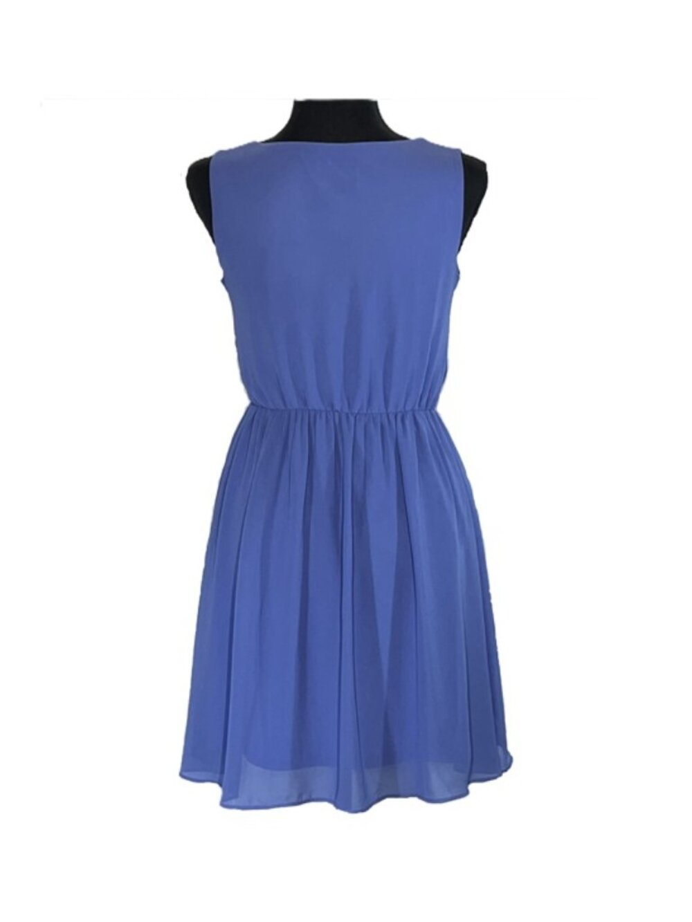 IZ Byer - Blue, Sleeveless Lightweight Dress - Small - Picture 3 of 8